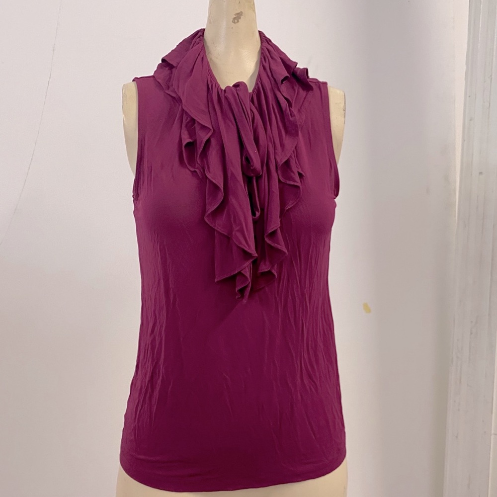 Magenta Banana Republic Blouse
